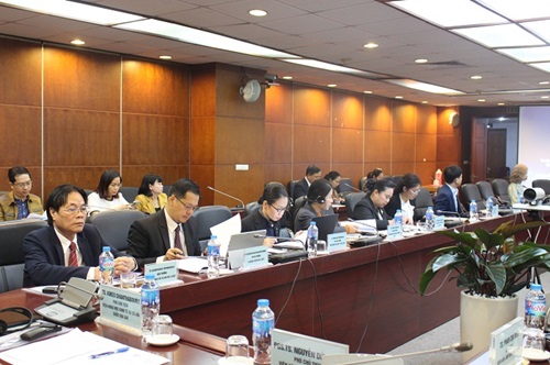 Hình ảnh: Hội thảo quốc tế “Quan hệ hữu nghị Việt-Lào: Thúc đẩy hợp tác song phương, chia sẻ kinh nghiệm ổn định kinh tế vĩ mô và phục hồi tăng trưởng” số 5