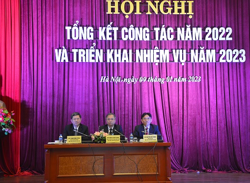 Hình ảnh: Viện Hàn lâm Khoa học xã hội Việt Nam tổng kết công tác năm 2022 và triển khai nhiệm vụ năm 2023 số 2