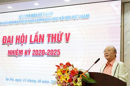 Hình ảnh: Đại hội Liên chi hội Nhà báo Viện Hàn lâm Khoa học xã hội Việt Nam, nhiệm kỳ 2020-2025 số 2