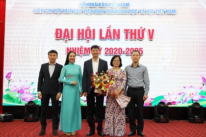 Hình ảnh: Đại hội Liên chi hội Nhà báo Viện Hàn lâm Khoa học xã hội Việt Nam, nhiệm kỳ 2020-2025 số 3