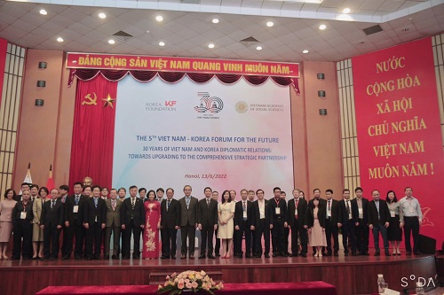 Hình ảnh: Diễn đàn Vì tương lai Việt – Hàn lần thứ V: 30 năm quan hệ ngoại giao Việt Nam – Hàn Quốc hướng tới nâng tầm quan hệ đối tác chiến lược toàn diện số 10