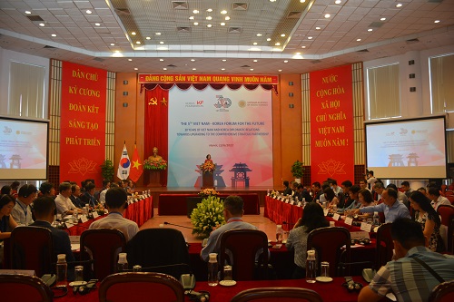 Hình ảnh: Diễn đàn Vì tương lai Việt – Hàn lần thứ V: 30 năm quan hệ ngoại giao Việt Nam – Hàn Quốc hướng tới nâng tầm quan hệ đối tác chiến lược toàn diện số 7