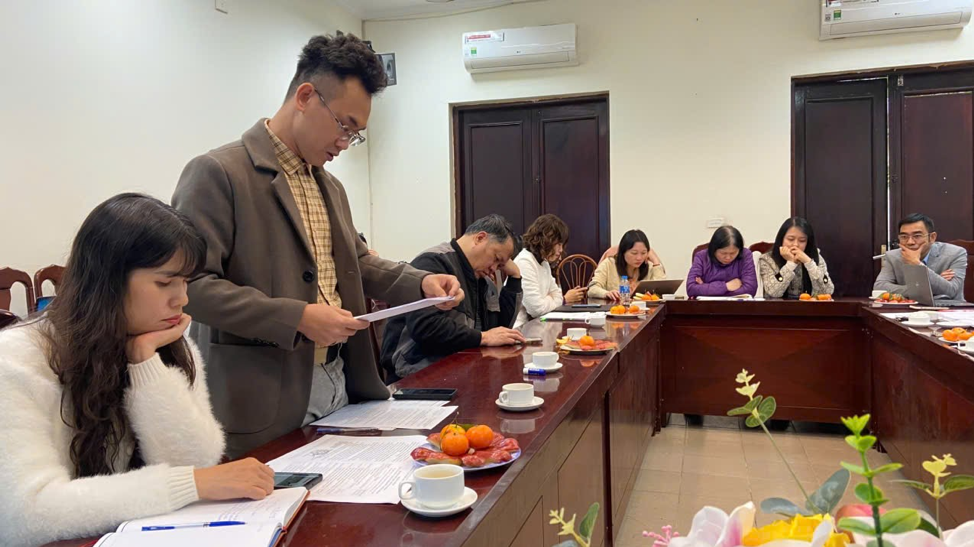 Hình ảnh: Hội nghị Viên chức, người lao động năm 2025 Nhà xuất bản và Tạp chí Khoa học xã hội số 2