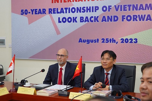 Hình ảnh: Hội thảo quốc tế: 50 năm quan hệ Việt Nam- Canada: Nhìn lại và hướng tới số 1