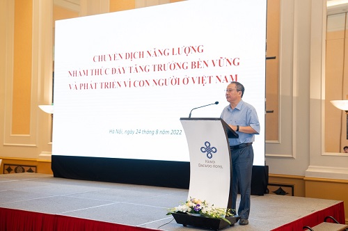 Hình ảnh: Hội thảo quốc tế “Nền kinh tế vì con người: Chuyển dịch năng lượng nhằm thúc đẩy tăng trưởng bền vững và phát triển vì con người ở Việt Nam” số 3