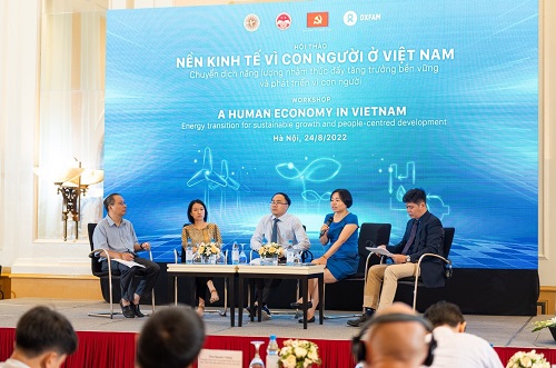 Hình ảnh: Hội thảo quốc tế “Nền kinh tế vì con người: Chuyển dịch năng lượng nhằm thúc đẩy tăng trưởng bền vững và phát triển vì con người ở Việt Nam” số 4