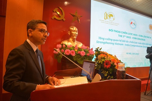 Hình ảnh: Đối thoại VASS-ICWA lần thứ III: Tăng cường quan hệ đối tác chiến lược toàn diện Việt Nam - Ấn Độ số 2