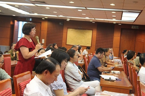 Hình ảnh: Hội nghị góp ý Dự thảo Quy chế Quản lý khoa học của Viện Hàn lâm Khoa học xã hội Việt Nam số 3
