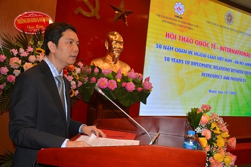 Hình ảnh: Kỷ niệm 10 năm thành lập Viện Nghiên cứu Ấn Độ và Tây Nam Á và Hội thảo quốc tế “50 năm quan hệ ngoại giao Việt Nam - Ấn Độ: Nhìn lại và hướng tới” số 1