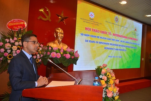Hình ảnh: Kỷ niệm 10 năm thành lập Viện Nghiên cứu Ấn Độ và Tây Nam Á và Hội thảo quốc tế “50 năm quan hệ ngoại giao Việt Nam - Ấn Độ: Nhìn lại và hướng tới” số 2