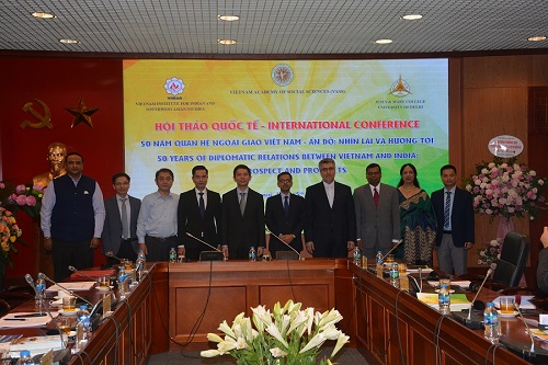 Hình ảnh: Kỷ niệm 10 năm thành lập Viện Nghiên cứu Ấn Độ và Tây Nam Á và Hội thảo quốc tế “50 năm quan hệ ngoại giao Việt Nam - Ấn Độ: Nhìn lại và hướng tới” số 5