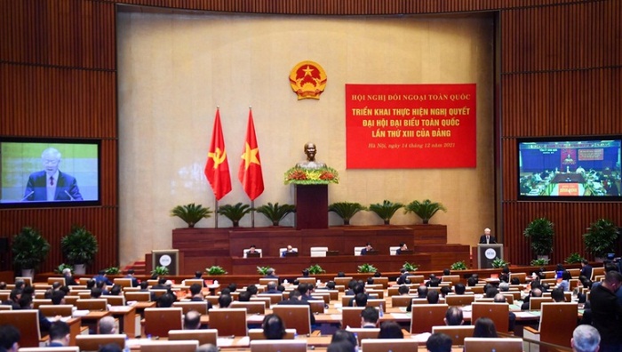 Hình ảnh: Viện Hàn lâm Khoa học xã hội Việt Nam tham dự Hội nghị Đối ngoại toàn quốc số 2