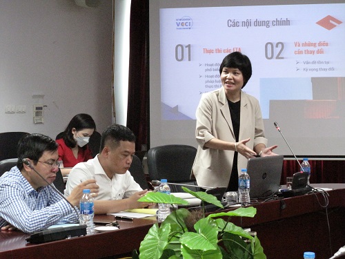 Hình ảnh: Tọa đàm khoa học “Thực thi các FTA thế hệ mới và những vấn đề đặt ra đối với Việt Nam” số 2