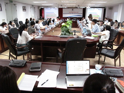 Hình ảnh: Tọa đàm khoa học “Thực thi các FTA thế hệ mới và những vấn đề đặt ra đối với Việt Nam” số 5