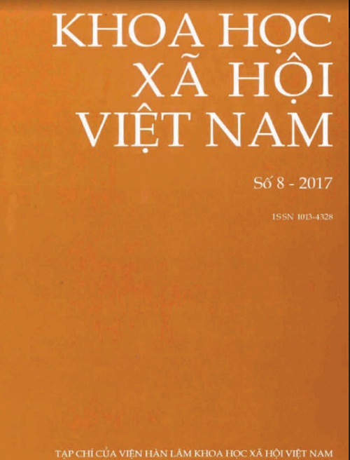 Khoa học xã hội Việt Nam. Số 8 - 2017