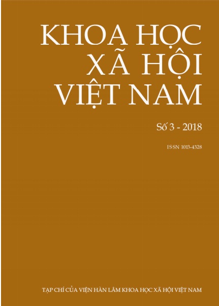 Khoa học xã hội Việt Nam. Số 3 - 2018