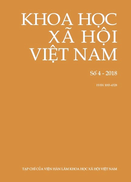 Khoa học xã hội Việt Nam. Số 4 - 2018