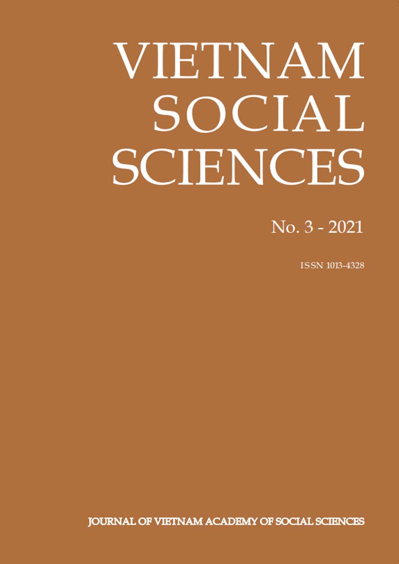Vietnam Social Sciences. No. 3 - 2021