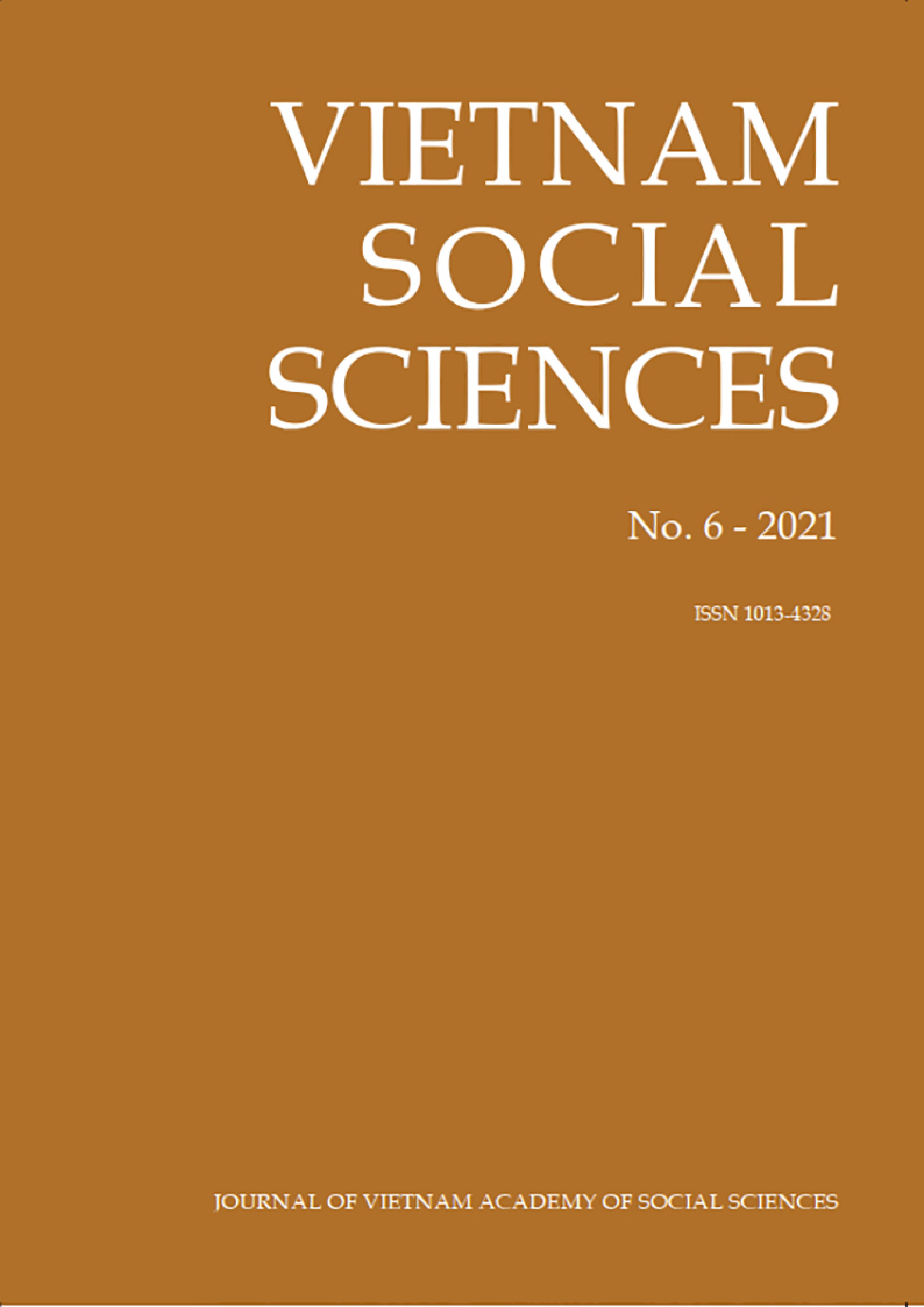 Vietnam Social Sciences. No. 6 - 2021