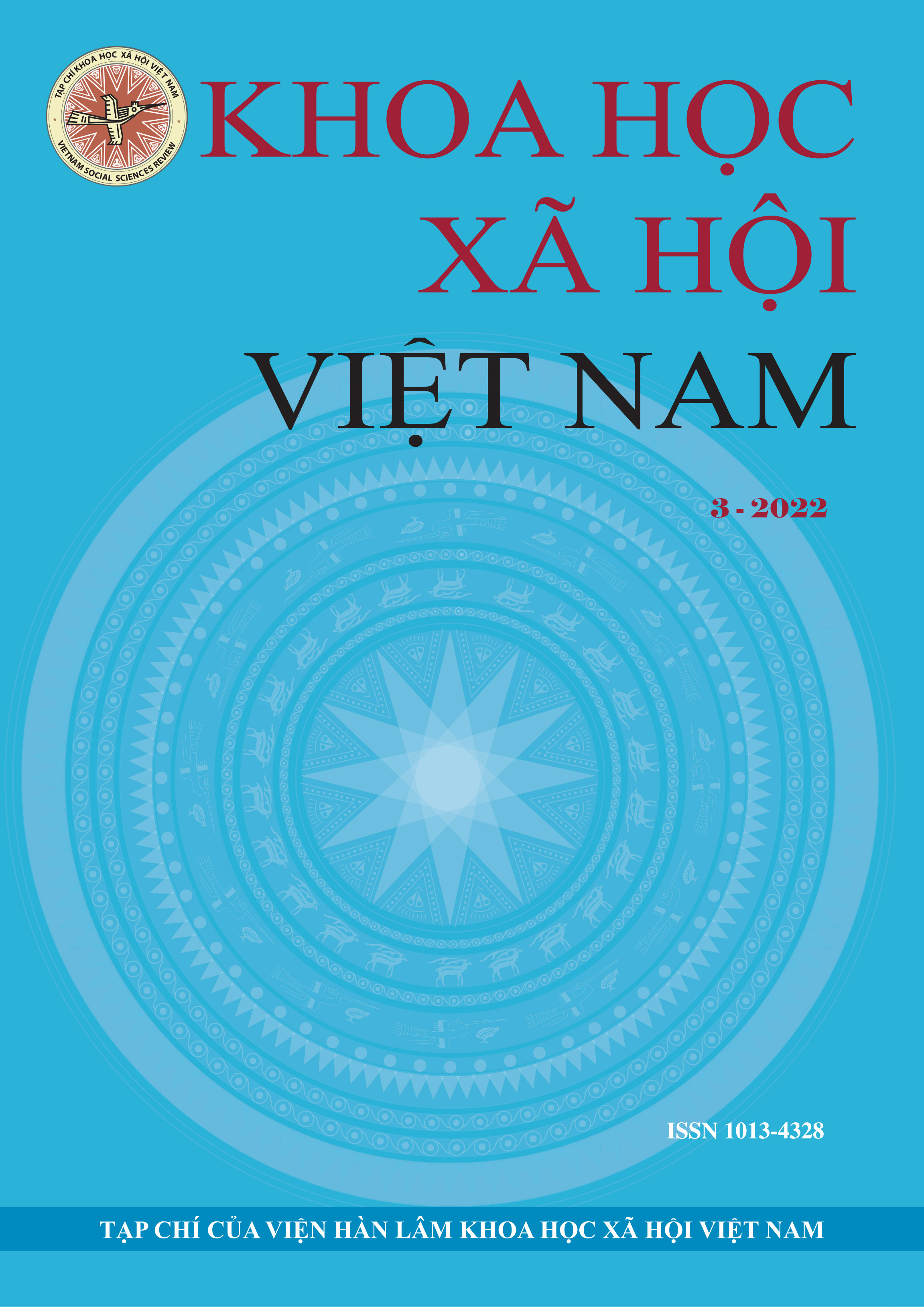 Khoa học xã hội Việt Nam. Số 3 - 2022