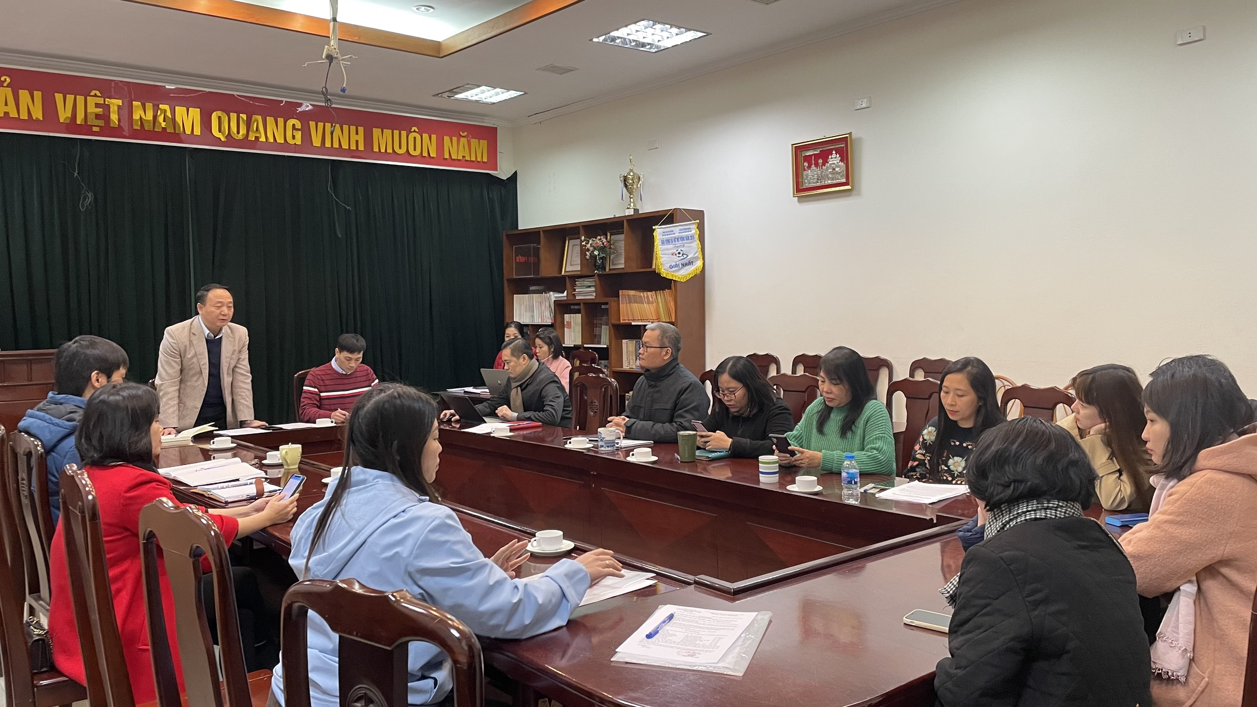 Hội nghị cán bộ, công chức, viên chức, người lao động Tạp chí Khoa học xã hội Việt Nam 2022