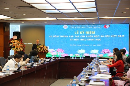 Phát biểu của Tiến sĩ Phan Chí Hiếu, Bí thư Đảng ủy, Chủ tịch Viện Hàn lâm Khoa học Xã hội Việt Nam tại lễ kỷ niệm 40 năm thành lập Tạp chí Khoa học Xã Hội Việt Nam 