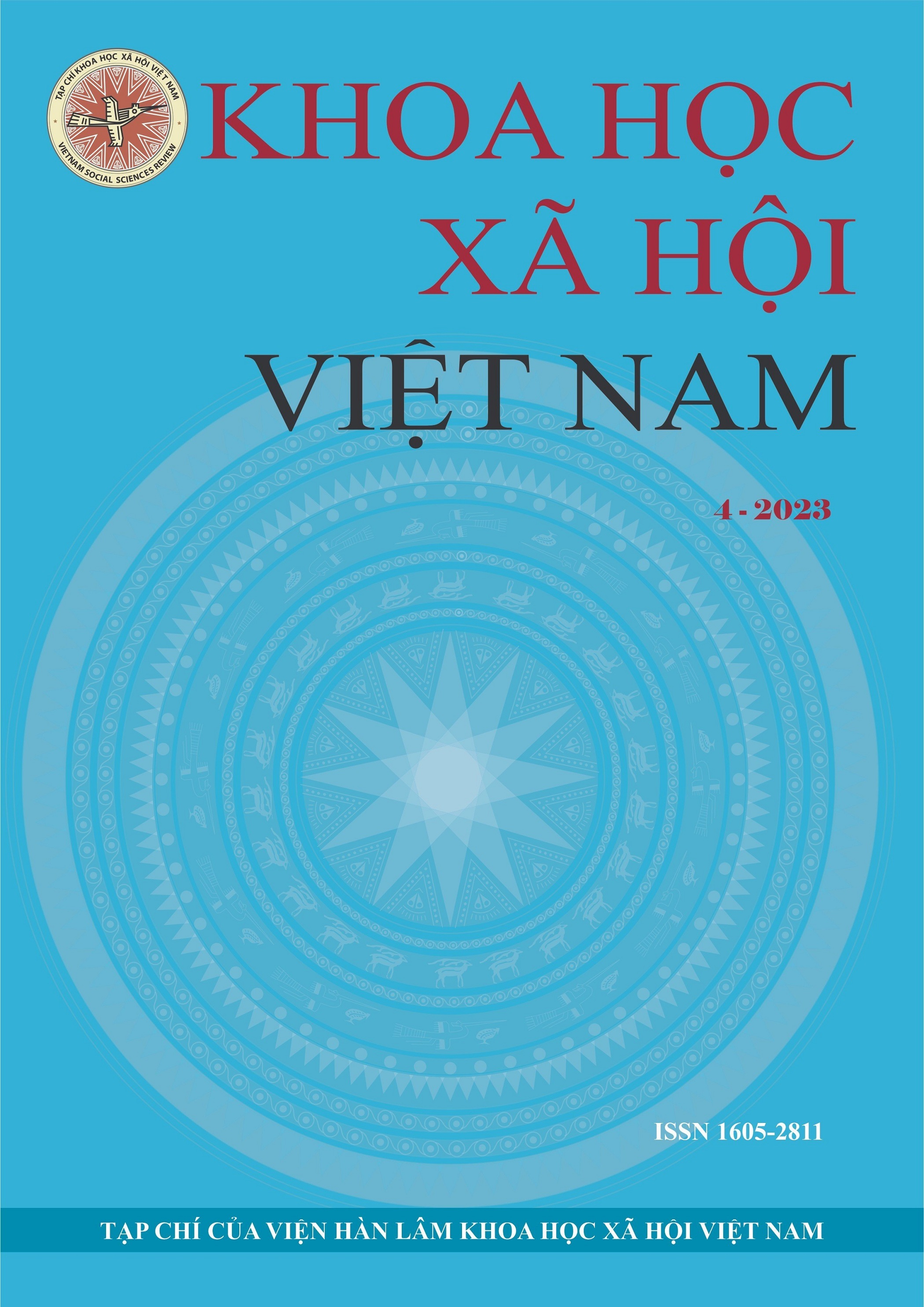 Khoa học xã hội Việt Nam. Số 4 - 2023 