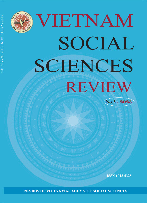 Vietnam Social Sciences Review. No. 3 - 2023
