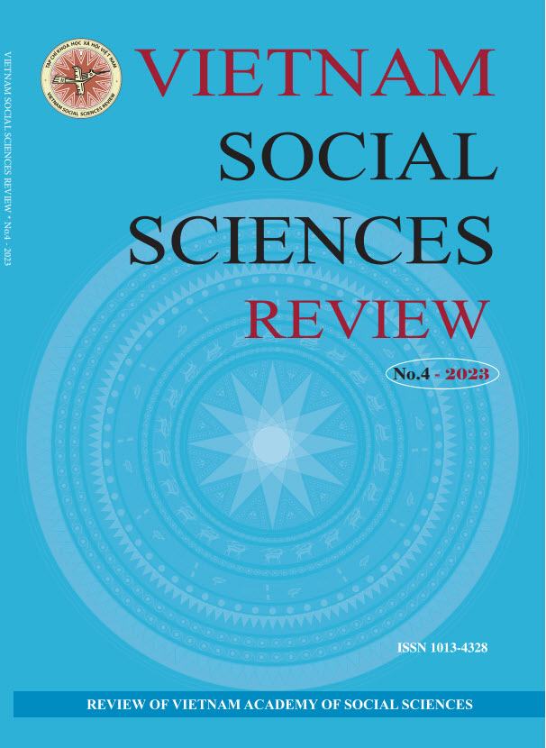 Vietnam Social Sciences Review. No. 4 - 2023
