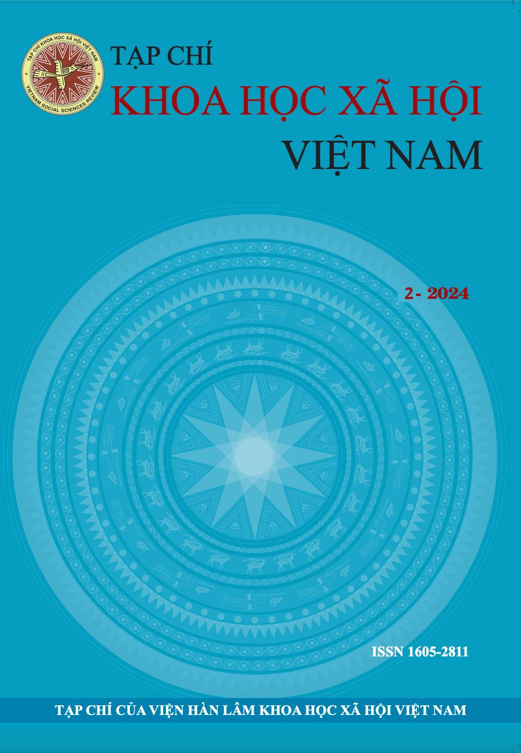 Tạp chí Khoa học xã hội Việt Nam. Số 2 - 2024