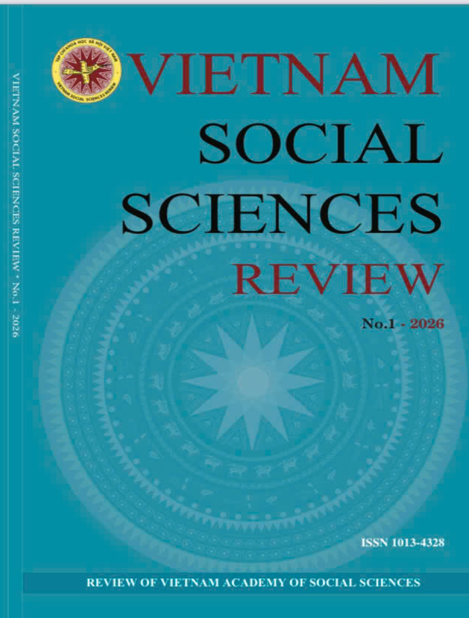 Giới thiệu Vietnam Social Sciences Review số 1/2026