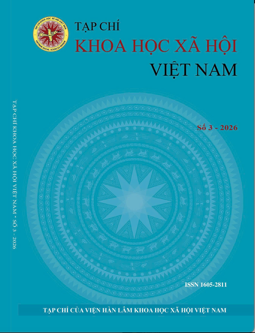Tạp chí Khoa học xã hội Việt Nam. Số 3 - 2026