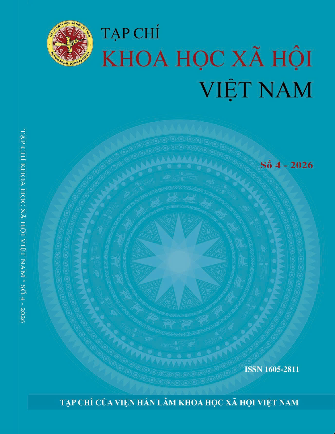 Tạp chí Khoa học xã hội Việt Nam. Số 4 - 2026