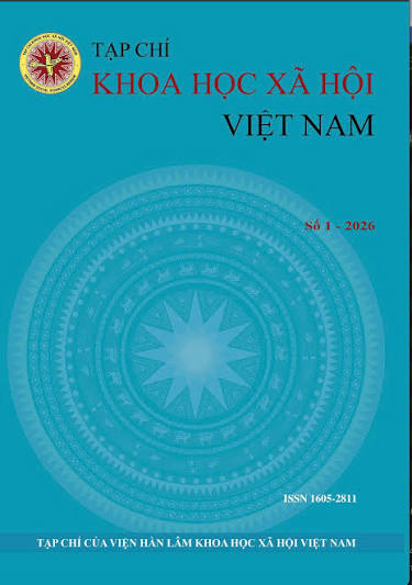 Tạp chí Khoa học xã hội Việt Nam. Số 1 - 2026