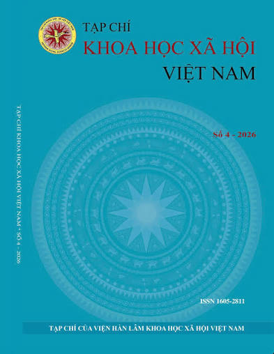 Tạp chí Khoa học xã hội Việt Nam. Số 5 - 2026